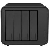 Terramaster - D8HYBRID - Harddisk Behuizing - Zwart - USB 3.2 Gen 2