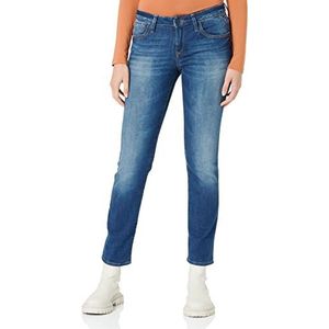 Mavi, Kerry, dames jeans broek stretch denim Mid Monaco Blue W, Mid Monaco Blue., 29W x 34L