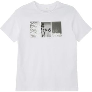 s.Oliver Junior Jongens T-shirt, wit 0100, S