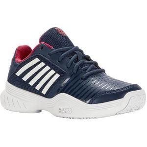 K-Swiss Court Express Omni tennisschoen voor meisjes, Blue Opaal White Lollipop, 33 EU