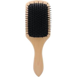 Kerargan - Grote Natuurlijke Bamboe Borstel - Ontwart en Vermindert Kroes - Ecologisch en Duurzaam - Voor Alle Haartypes