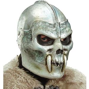 Widmann Skull Warrior Helm Latex Accessoires voor Halloween Living Dead Fancy Dress