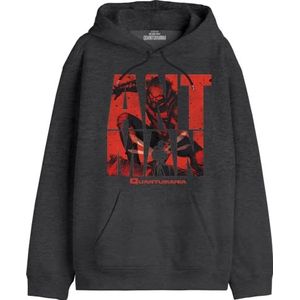 Marvel Sweatshirt met capuchon voor heren, antraciet gemêleerd., S
