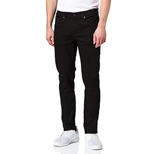 7 For All Mankind Heren Slim Tapered Luxe Performance Eco Rinse Black Jeans