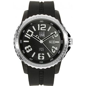 Light Time Analoog digitaal horloge voor heren, automatisch, met niet-toepasbare armband, S7203711, Meerkleurig, Strepen