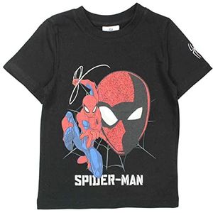 Spiderman T-shirt, Zwart, 24 Maanden