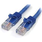 StarTech.com Cat5e netwerkkabel met snagless RJ45 connectoren - 5 m - blauw