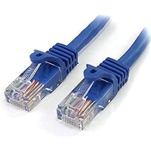 StarTech.com Cat5e netwerkkabel met snagless RJ45 connectoren - 5 m - blauw
