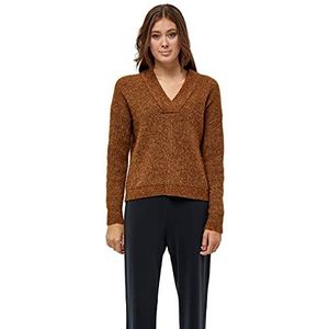 Peppercorn Dames, Penelope V-hals-pullover, V-hals, 5073m Monk's Robe Melange, M