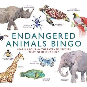 Endangered Animals Bingo: Learn About 64 Threatened Species That Need Our Help