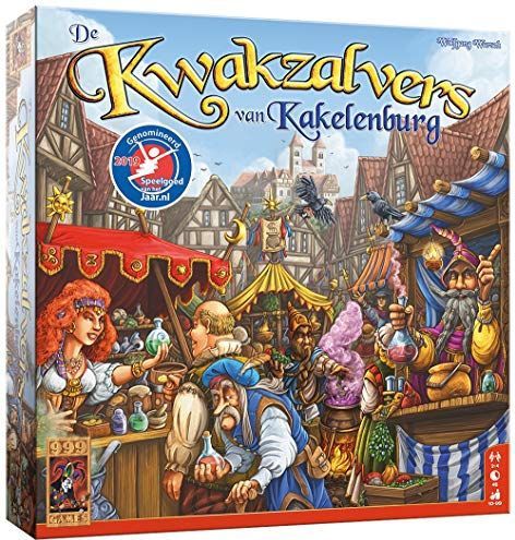 Voorafgaan bord Beukende 999 Games - De Kwakzalvers van Kakelenburg Bordspel - vanaf 10 jaar -  Genomineerd voor de Nederlandse spellenprijs 2019 familie, Winnaar speelgoed  van het jaar 2019 - voor 2 tot 4 spelers kopen? | beslist.nl