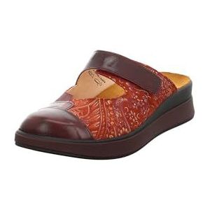 Think Meggie 9010 Clogs voor dames, leren voering, mattone/combi 9010, 36 EU, Mattone Combi 9010, 36 EU
