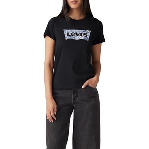 Levi's - The Perfect T-shirt - Casual T-shirt - Zwart - 100% Katoen