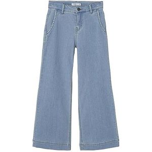 NAME IT Girl Jeans Wide Leg, blauw (light blue denim), 152 cm