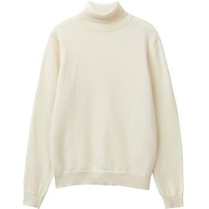 United Colors of Benetton - Damestrui - Crème Wit - 100% Merinowol