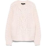 Vmjada - Gebreide Pullover - Regular Fit - O-hals - Lange Mouwen - Kabelgebreid Detail