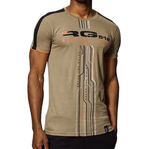 RG 512 T-shirt met korte mouwen GRG1037 heren S1 jongens, Kaki, XL