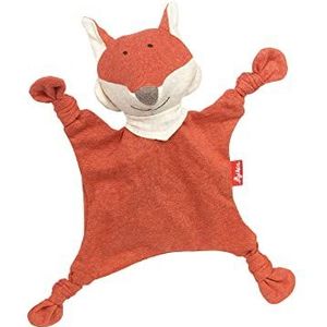 sigikid 39835 Mini-knuffeldoek vos, geel voor meisjes en jongens van 0 tot 36 maanden