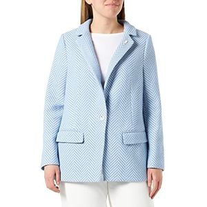 comma Damesblazer, blauw 53q0, 34