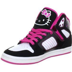 Vans Allred Sneakers voor dames, Schwarz Hello Kitty Zwart Wit, 38 EU