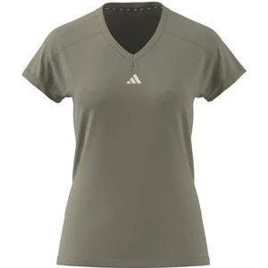 adidas AEROREADY Train Essentials Minimal Branding T-shirt met V-hals voor dames, M