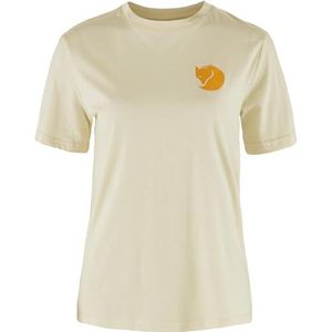 Fjällräven 14600171-113 Walk with Nature T-Shirt W T-Shirt Dames Chalk Wit Maat XL, Chalk White, XL
