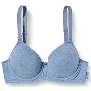 Noppies Zwangerschapsmode Dames Panty Cotton Melange, Lichtblauw Melange - P972, 36