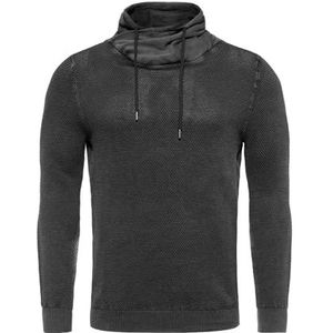 KEY LARGO Heren Lech Tube Pullover, Antraciet (1101), L