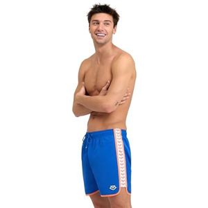 ARENA M Icons Team Stripe Boxer Swim Trunks, Royal-NESPOLA, XL Mannen, Royal-nespola, XL