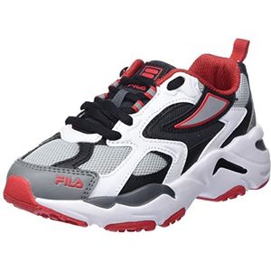 FILA Unisex Cr-cw02 Ray Tracer Kids Sneakers voor kinderen, Castlerock FILA Red, 30 EU