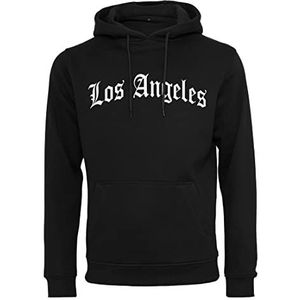 Mister Tee Heren Los Angeles Hoody Black L Hooded Sweatshirt, L, zwart, L