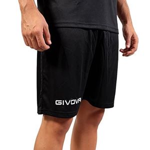 givova Campo interlock shorts, zwart, XS P018-0010-XS Unisex