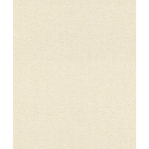 rasch Behang 402322 uit de collectie Uptown - effen vliesbehang in crème - 10,05 m x 53 cm (L x B)