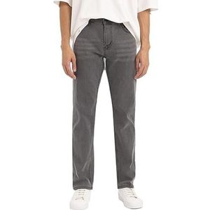 DeFacto Herenjeans, broeken en jeansbroeken voor mannen, broek voor mannen, denim, herenbroek voor iedereen, antraciet, 36W x 32L