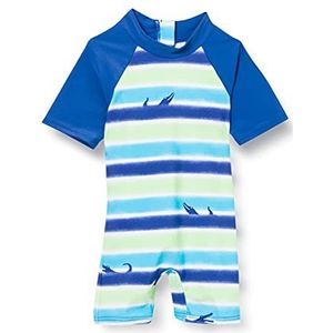 Sanetta Jumpsuit voor jongens, blauw, Rash-Guard-set