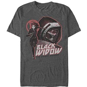 Marvel Black Widow - Covert Avenger Unisex Crew neck T-Shirt Melange Black S