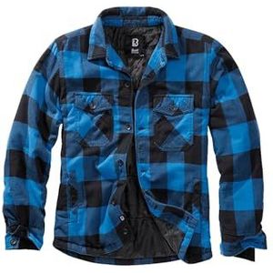 Brandit Lumberjack, jas in houthakkersdesign, verschillende kleuren, maat S tot 7XL, zwart+blauw, 7XL