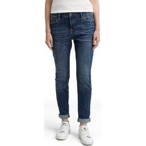 TOM TAILOR Dames 1049331 Jeans, 10282 Dark Stone Wash Denim, 32W x 32L, 10282 Dark Stone Wash Denim, 32W / 32L