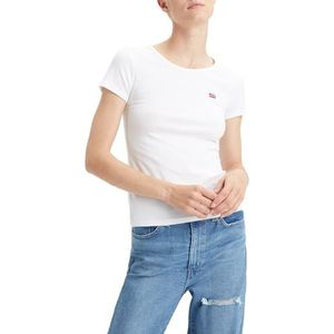 Levi's 2-Pack Tee T-shirt Vrouwen, White + & White +, XXS