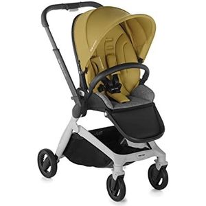 Be Cool Push Wandelwagen voor baby's, omkeerbaar zitje, pasgeborenen, aluminium frame, compact opvouwbaar, met regenhoes en aankleedkussen