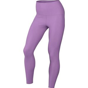 Nike Enkel Length Tight W NY DF HR Yoga 7/8 Tght, Rush Fuchsia/Particle Grey, DM7023-532, S