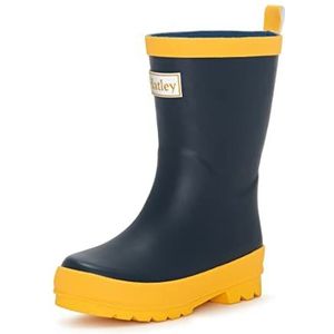 Hatley Kids Classic Wellington regenlaarzen, Navy Geel, 39.5 EU