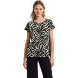 STREET ONE - Shirttop - Pine grove green - Met Print All-over