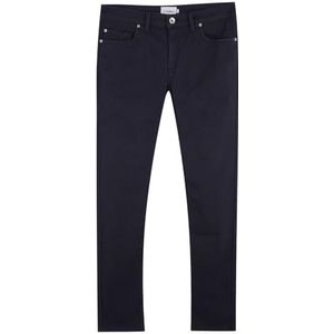 Farah Drake Clean Twill broek voor heren, Echte marine, 32W / 29L