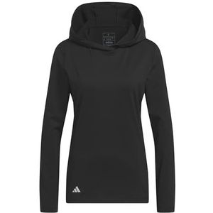 adidas Mujer Performance Golf Hoodie, black, L