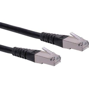 ROLINE S/FTP LAN-kabel Cat 6 | Ethernet-netwerkkabel met RJ45-stekker | Zwart 3 m