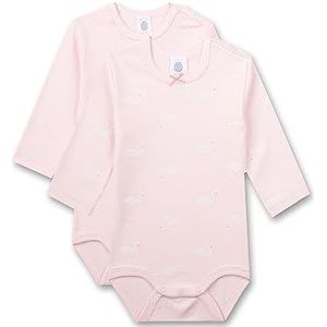 Sanetta Rompertje voor babymeisjes, lange mouwen,, roze, 62 cm