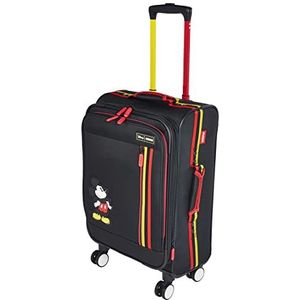 American Tourister Disney Softside Bagage met Spinner Wielen, Mickey Exo, Carry-On 21-Inch, Disney Softside Bagage Met Spinner Wielen