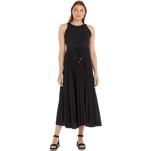 Tommy Hilfiger Fit & Flare jurken voor dames, Zwart, XXL
