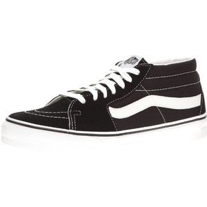 Vans VXC2Y28_Noir/blanc, afgeronde neus volwassenen 47 EU